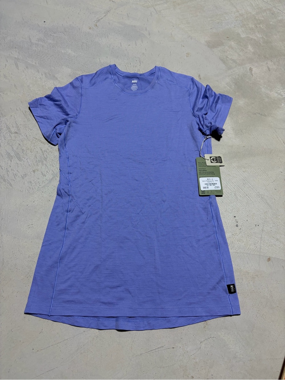 Rei co-op women’s merino base layer top NWT MSRP$70 Small